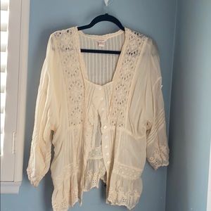 Sundance Boho top XL Cream